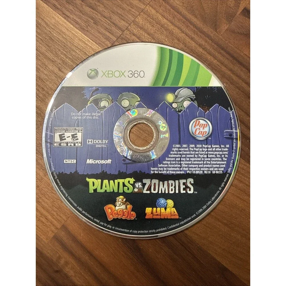 Plants Vs. Zombies Peggle Zuma (Xbox 360)